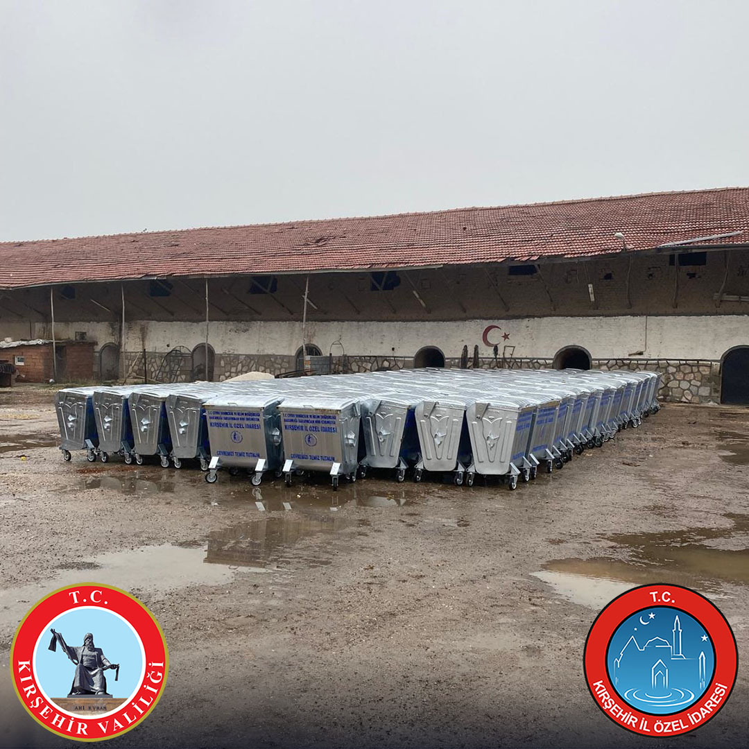 Köylerimize Yeni Çöp Konteyneri Dağıtımı Yapılıyor